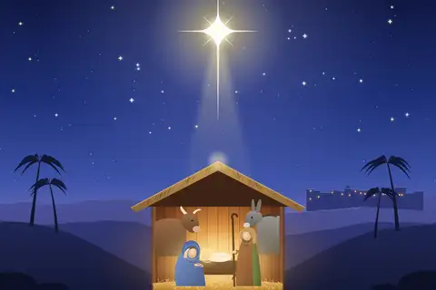 Julekrybbe